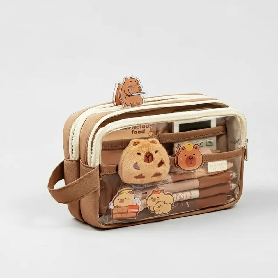Capybara Clear Organizer Go Trust Bag