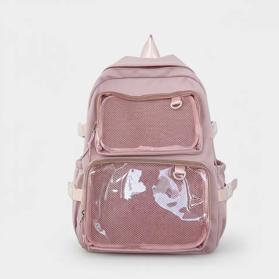 Clear Backpack Fashion Go Trust Bag