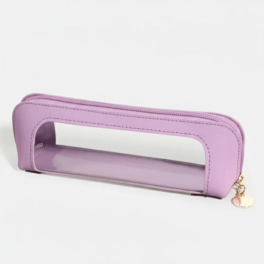 Clear Pencil Pouch Weave Go Trust Bag