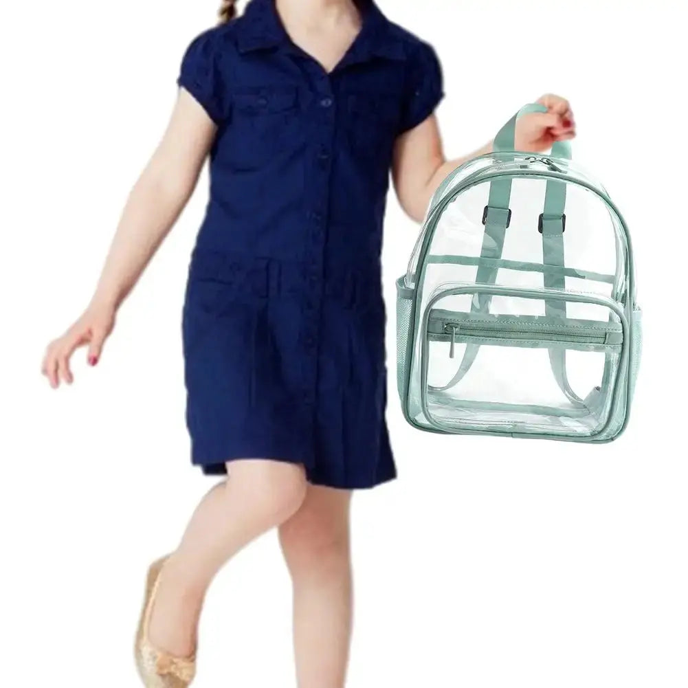 Children's Transparent PVC Backpack - Stylish & Waterproof | Go Clear Bag