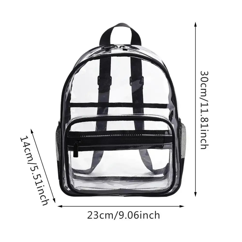 Children's Transparent PVC Backpack - Stylish & Waterproof | Go Clear Bag