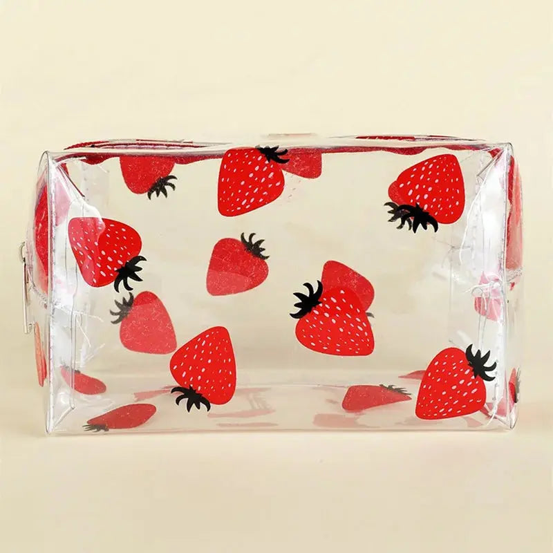 Big Waterproof Transparent Pencil Case | Kawaii Stationery | Go Clear Bag