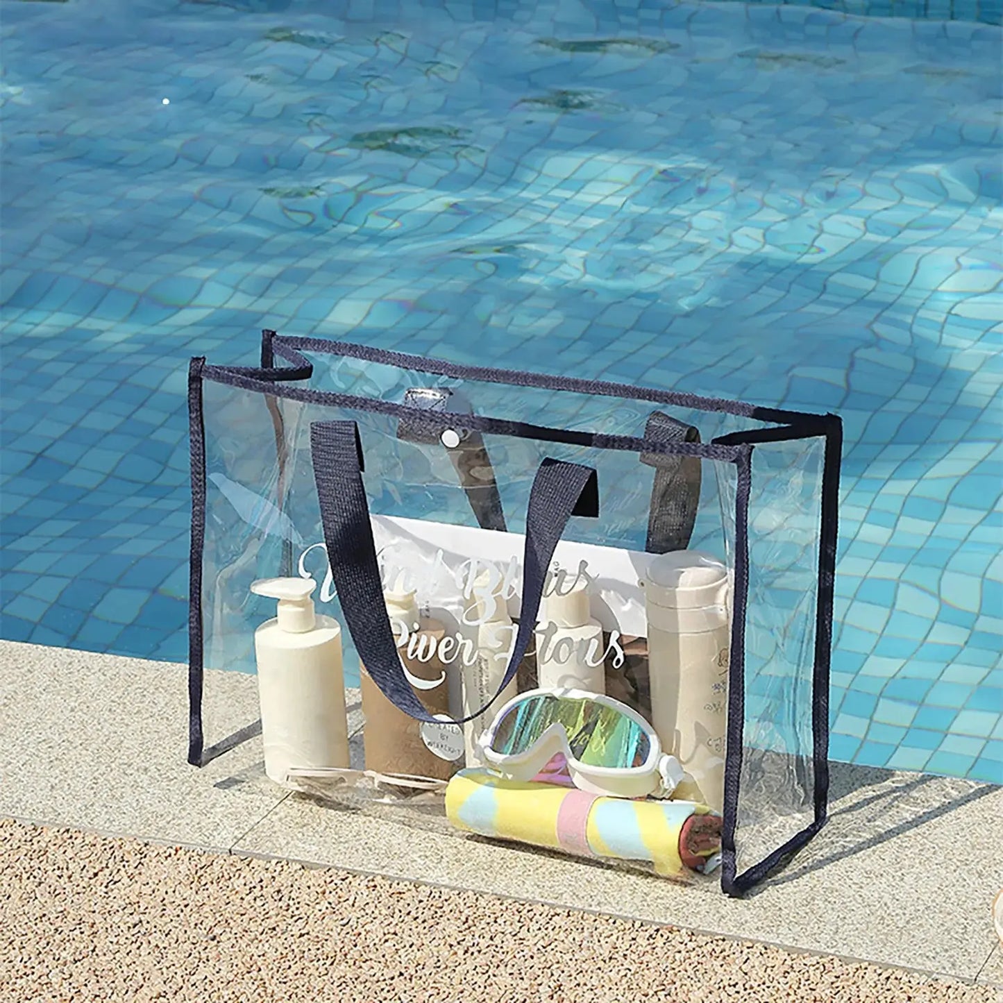 Multifunctional Transparent Tote Bag | Go Clear Bag