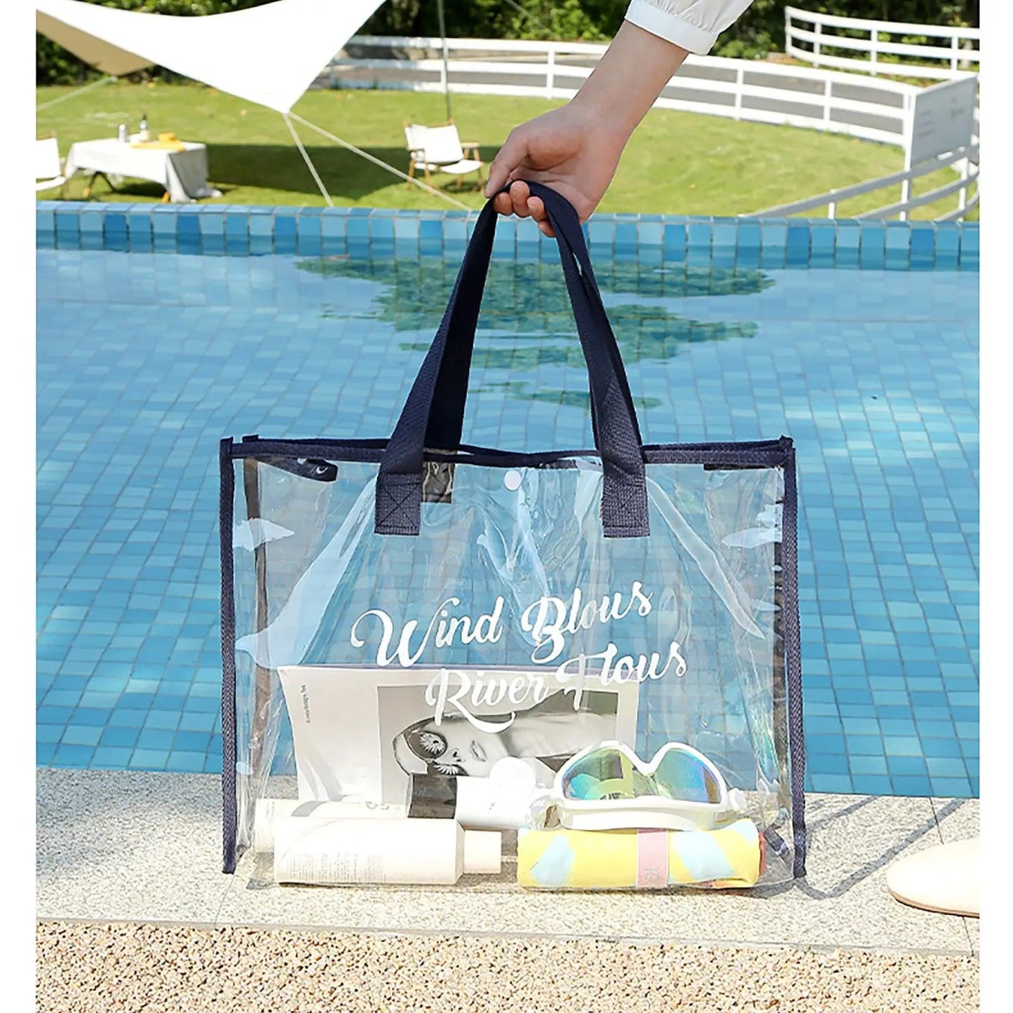 Multifunctional Transparent Tote Bag | Go Clear Bag