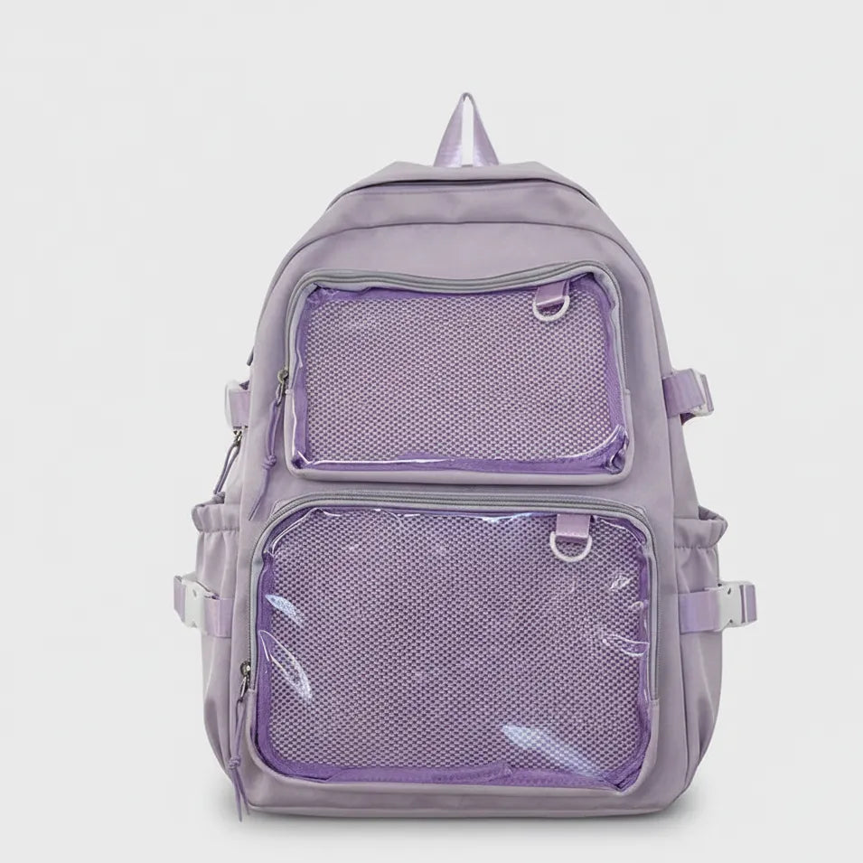 Clear Backpack Fashion Go Trust Bag