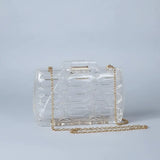 Clear Handbag Honeycomb Go Trust Bag