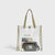 Clear Tote Bag Street Style Go Trust Bag