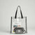 Clear Tote Bag Street Style Go Trust Bag