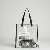 Clear Tote Bag Street Style Go Trust Bag