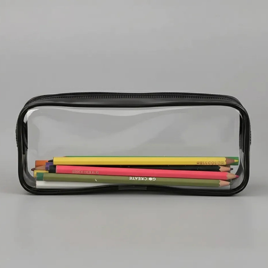 Clear Pencil Pouch Classic Go Trust Bag