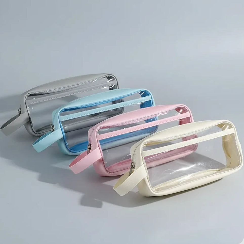 Clear Pencil Case Classic Go Trust Bag