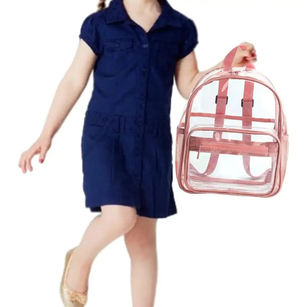 Children's Transparent PVC Backpack - Stylish & Waterproof | Go Clear Bag