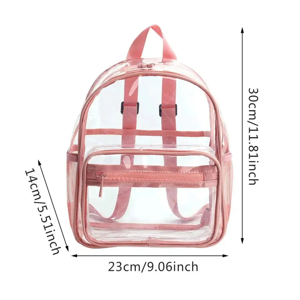 Children's Transparent PVC Backpack - Stylish & Waterproof | Go Clear Bag