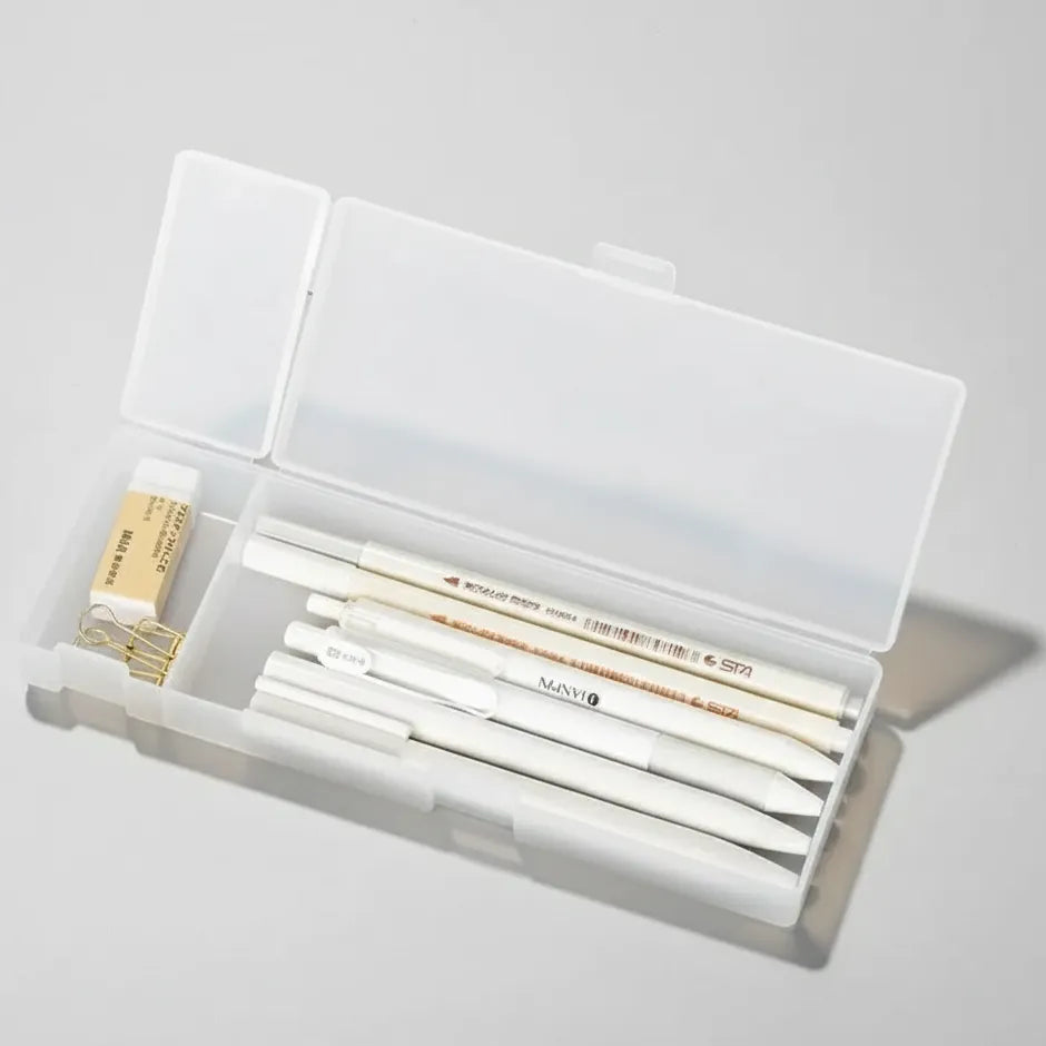 Matte Clear Storage Box Go Trust Bag