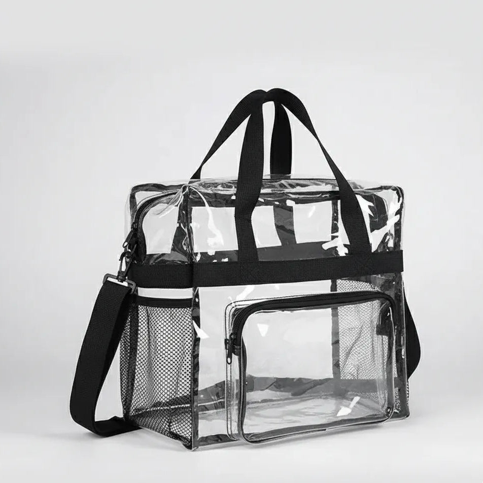 Multi-Compartment Clear Stadium Bag Go Trust Bag