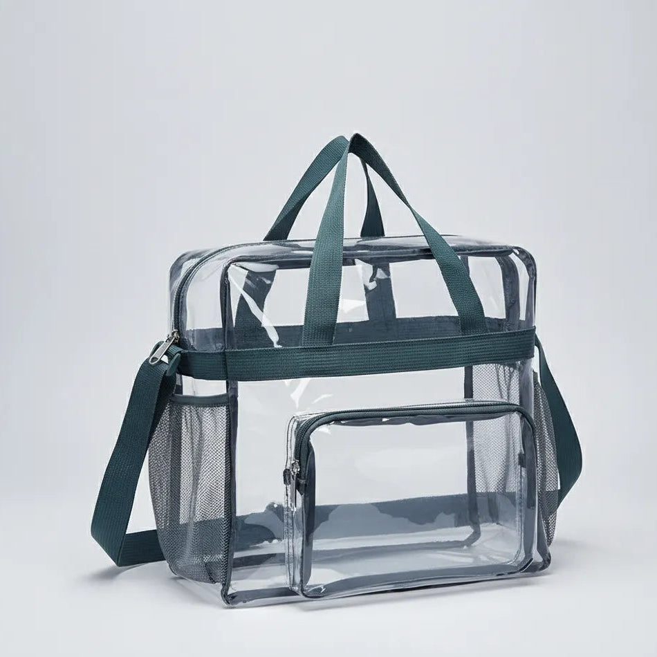 Multi-Compartment Clear Stadium Bag Go Trust Bag