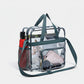 Multi-Compartment Clear Stadium Bag Go Trust Bag