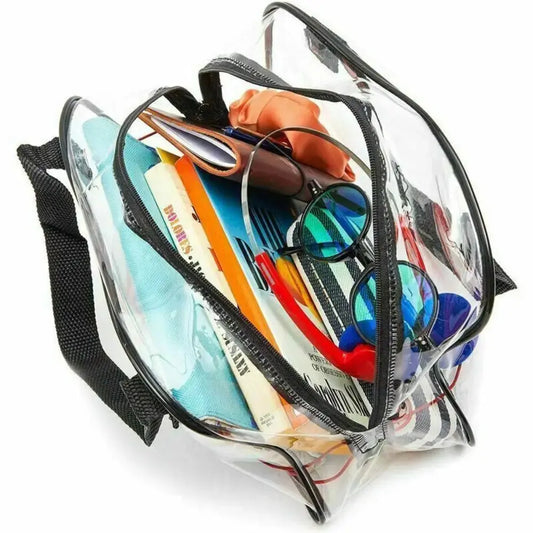Clear PVC Cosmetic Handbag | Go Clear Bag