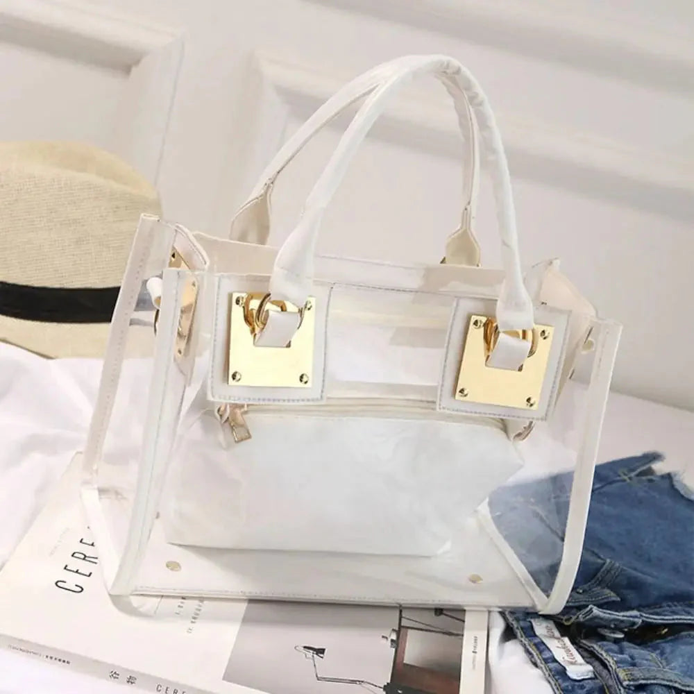 Transparent Jelly Bag Go Clear Bag