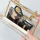 Clear Jelly Clutch Go Clear Bag