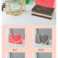 Clear Jelly Clutch Go Clear Bag