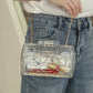 Transparent Honeycomb Clutch | Go Clear Bag