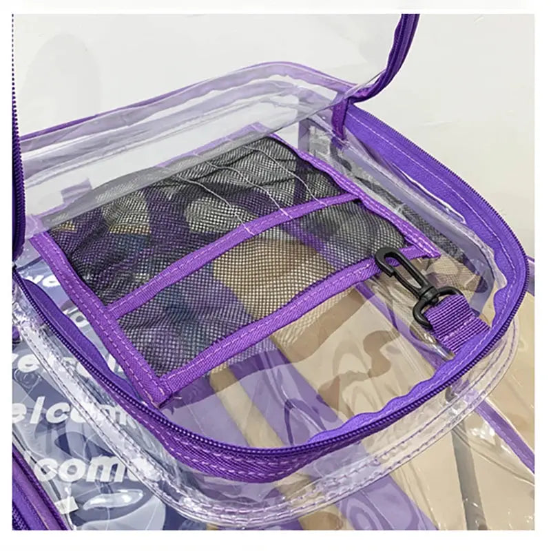 Women's Clear Backpack - Stylish & High Capacity | Go Clear Bag