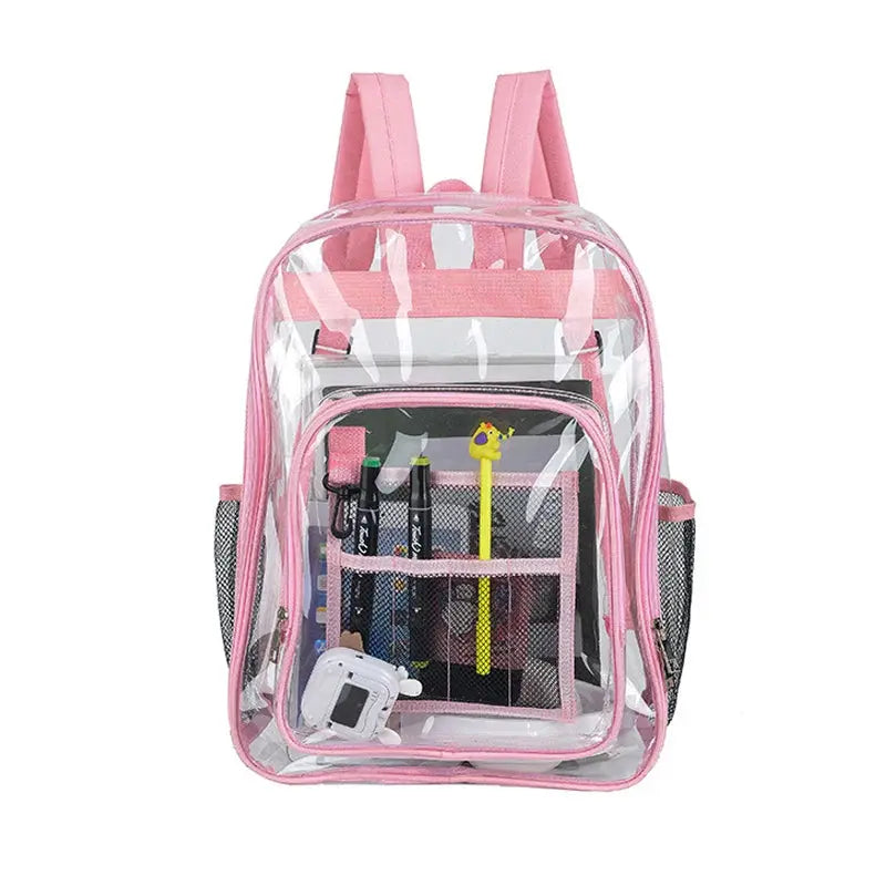 Women's Clear Backpack - Stylish & High Capacity | Go Clear Bag