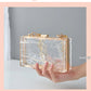 Clear Jelly Clutch Go Clear Bag