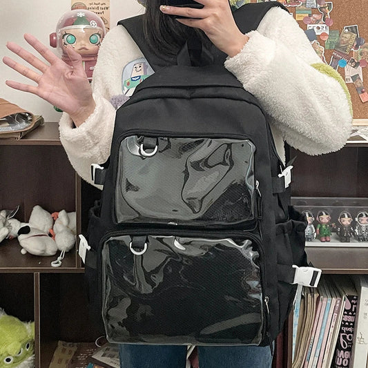 Clear Ita Backpack Go Clear Bag