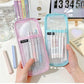 Transparent Mesh Double-Layer Pencil Case – Lightweight & Stylish | Go Clear Bag
