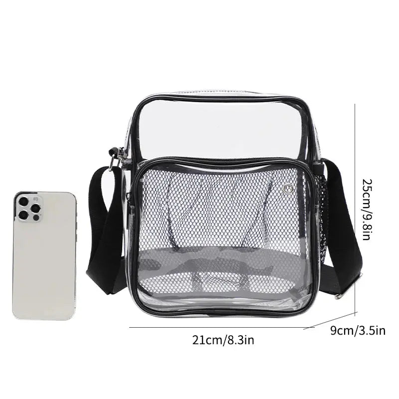 Lightweight Transparent PVC Bag | Go Clear Bag