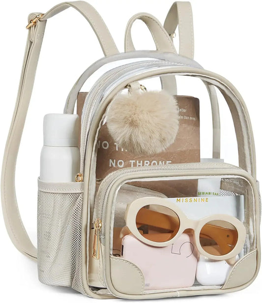 Mini Clear Backpack Go Clear Bag