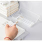 Matte Transparent Plastic Pencil Case | School & Office Supplies | Go Clear Bag
