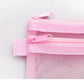 Simple Transparent Double Mesh Pencil Case | Office & School Supplies | Go Clear Bag