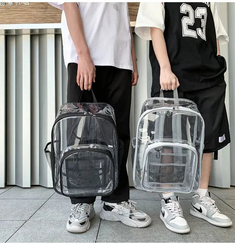 Women's Clear Backpack - Stylish & High Capacity | Go Clear Bag