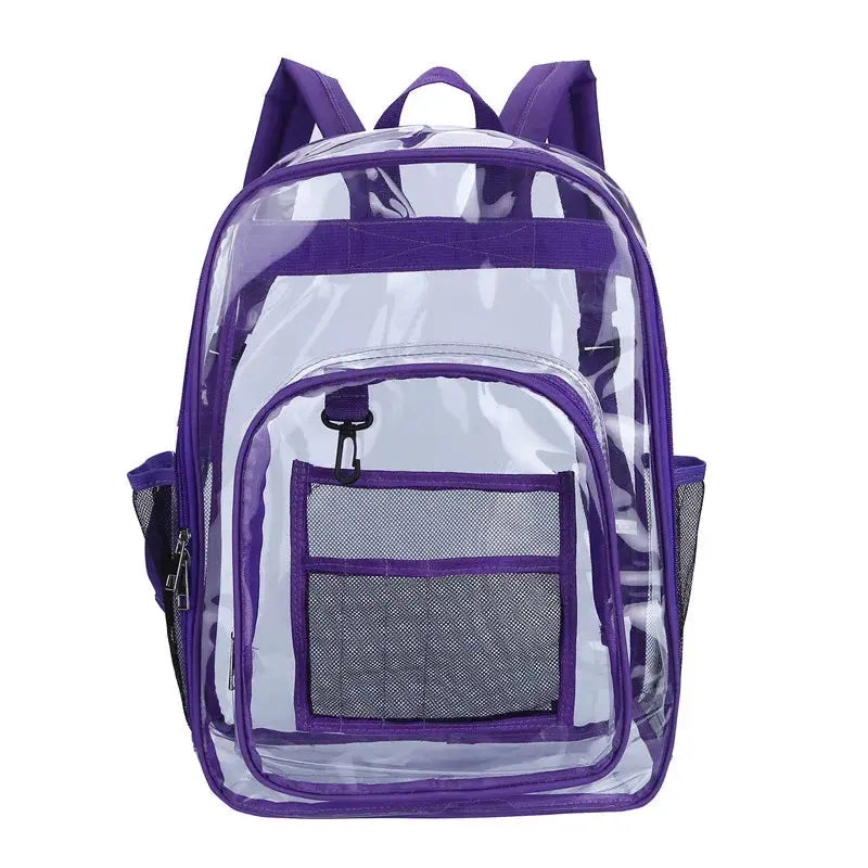 Women's Clear Backpack - Stylish & High Capacity | Go Clear Bag
