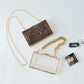 Clear Jelly Clutch Go Clear Bag