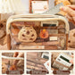 Clear Pencil Case with Cute Capybara Plush | Go Clear Bag