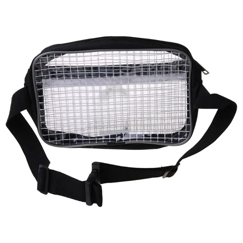 Clear Fanny Bag Squared Go Clear Bag