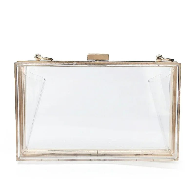 Elegance Clear Clutch Go Clear Bag