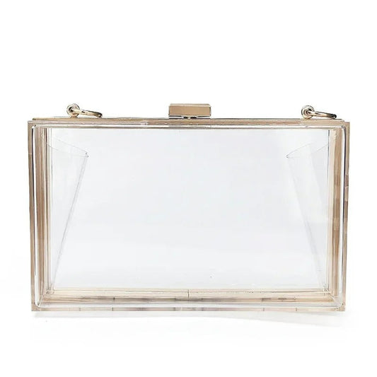 Elegance Clear Clutch Go Clear Bag