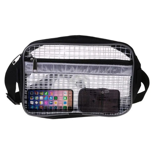Clear Fanny Bag Squared Go Clear Bag