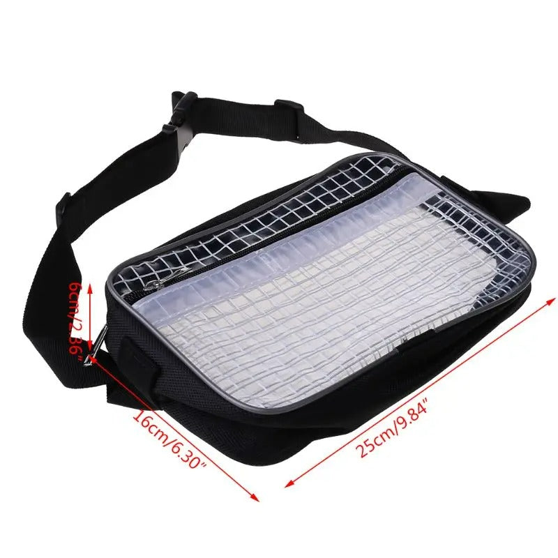 Clear Fanny Bag Squared Go Clear Bag